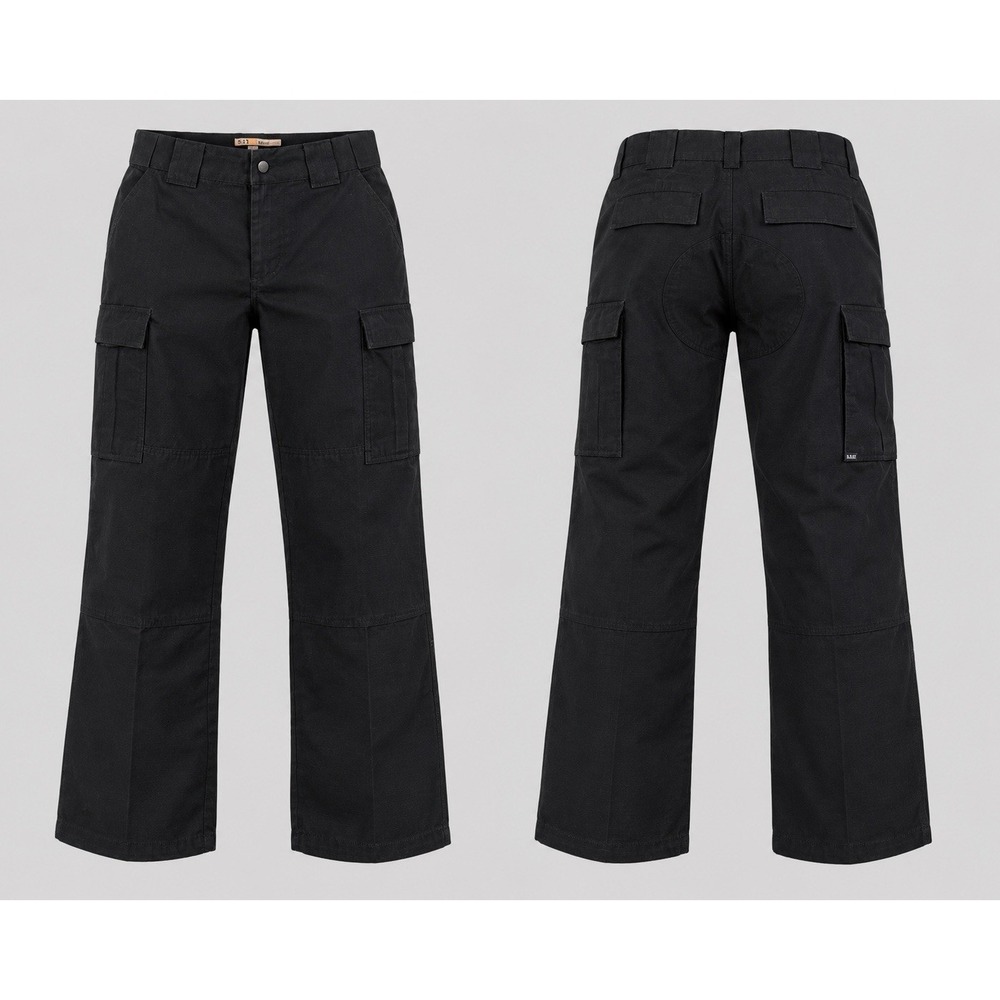5.11 Tactical Series Womens 6 Tactical Pants  Regular Black Utility work